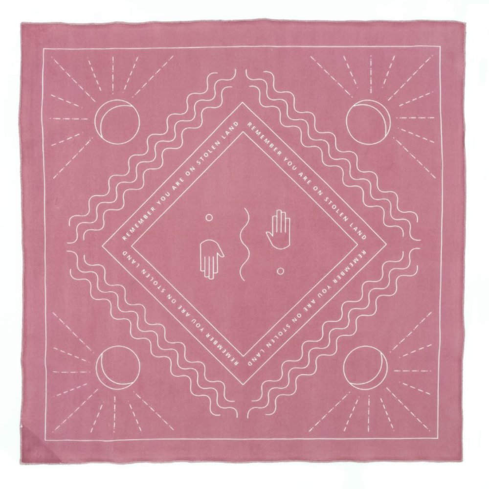 BANDITS Bandanas, "Remember You Are On Stolen Land", OS